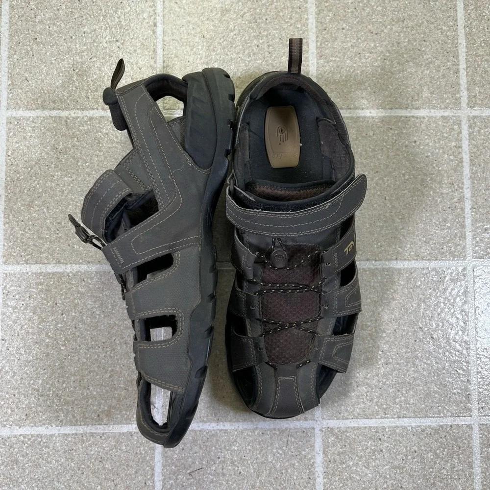 Teva Fisherman Sandals Men's 13 Forebay ShocPad Hiking Adjustable Outdoor Shoes
